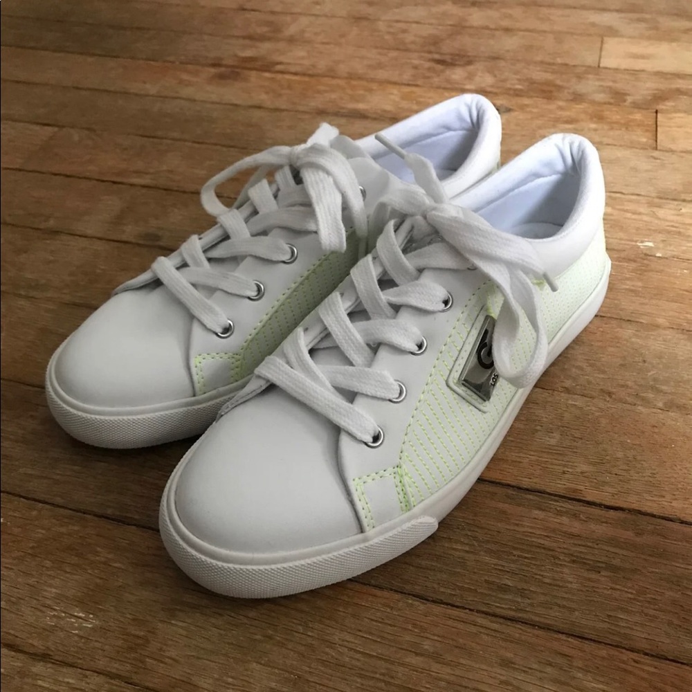 GUESS Green/White Sneakers